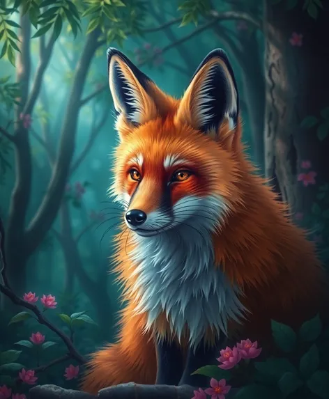 fox fantasy art