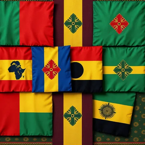 african flags