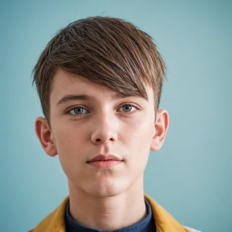 teen boy haircut long