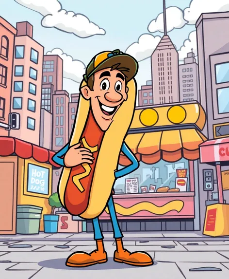 hot dog man