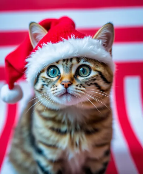 santa hat for cat