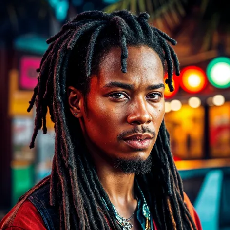 character with dreads