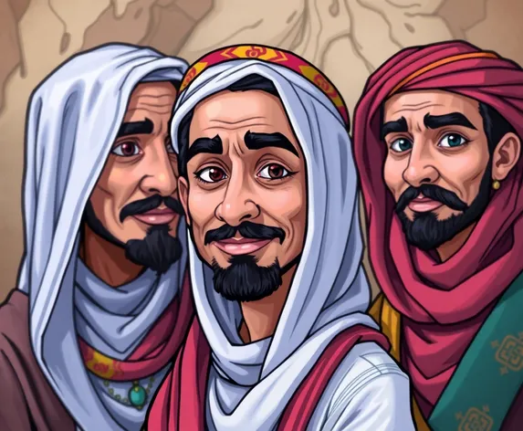 ethnic group caricaturefor arab