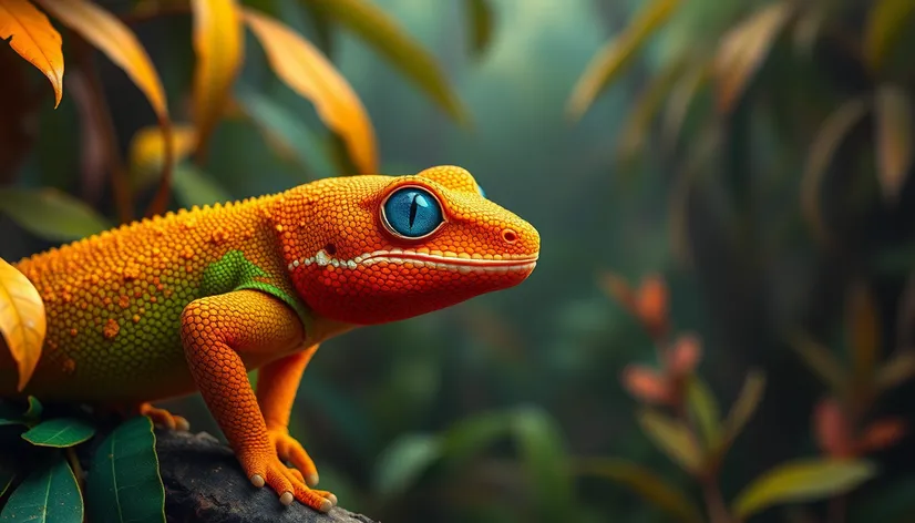 gold dust day gecko