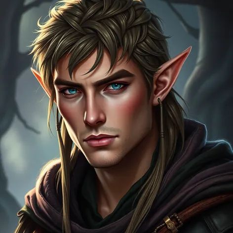 handsome male elf