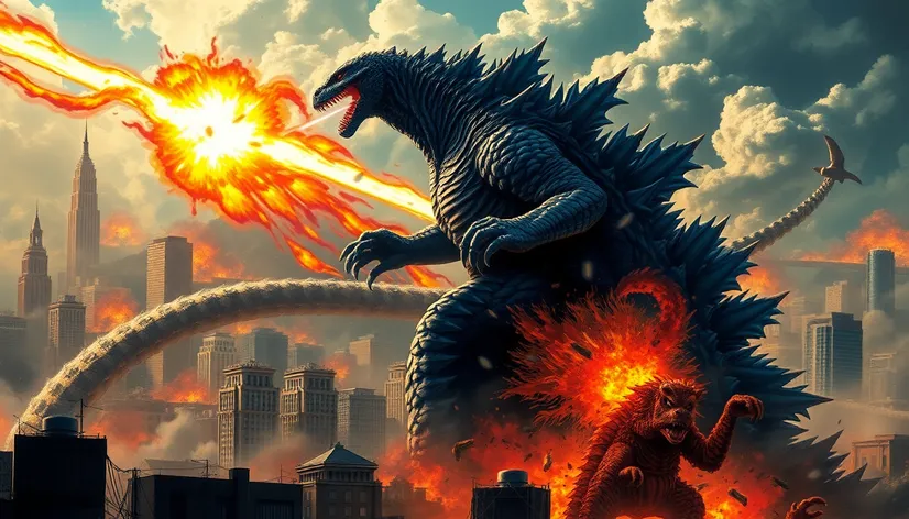 legendary godzilla art