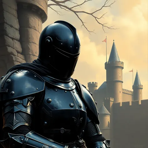 black armor knight