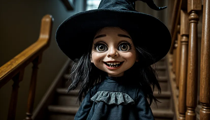 A witch doll is