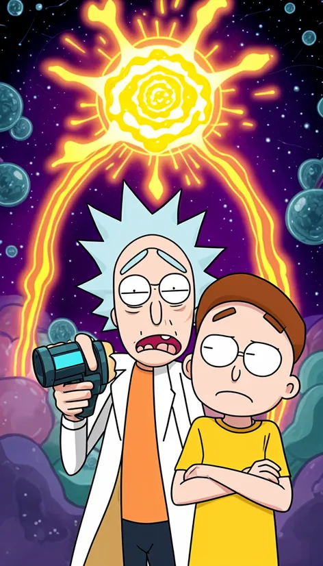 rick and morty coloring