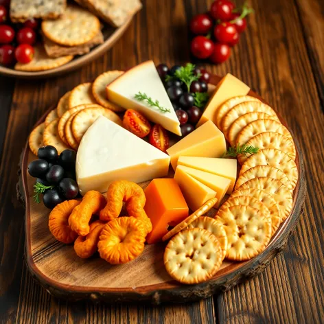 cheese and cracker tray