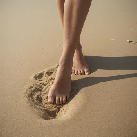 Sandy feet