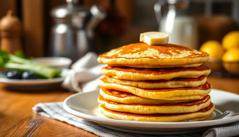 stack of pancakes