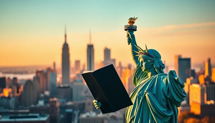 statue of liberty book