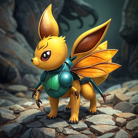 A bug-type Eevee evolution