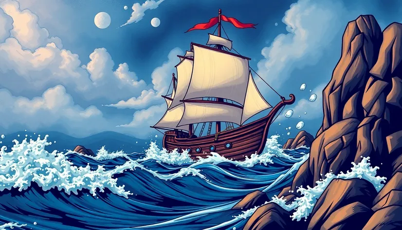 pirate ship clipart