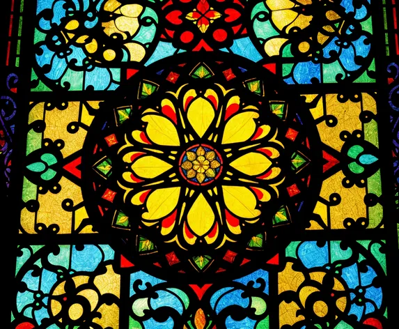 stained glass window