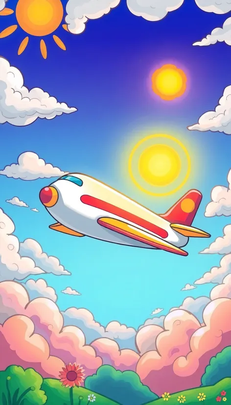 plane plane cartoon