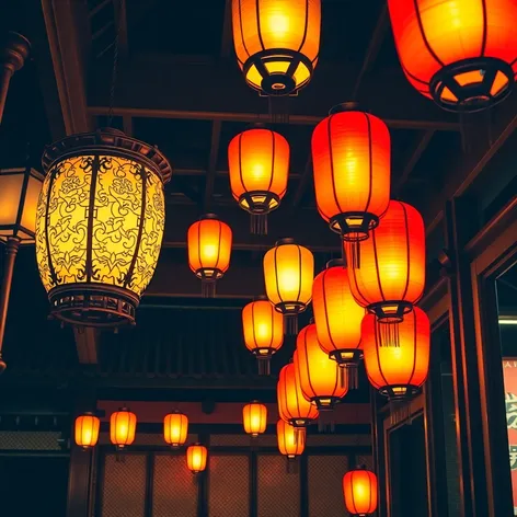 golden lanterns