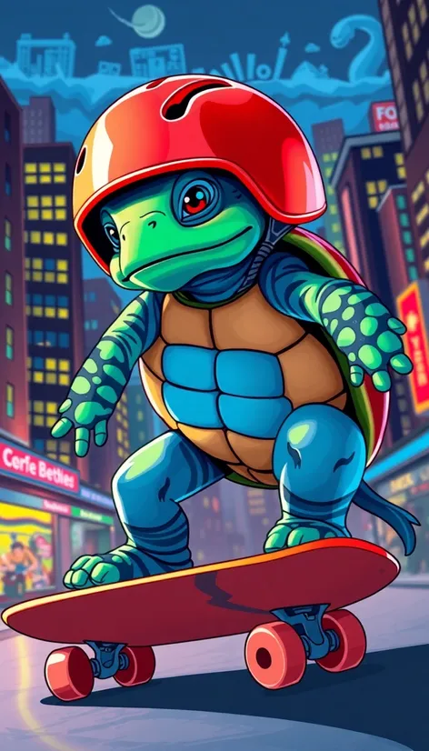 turtle skateboard