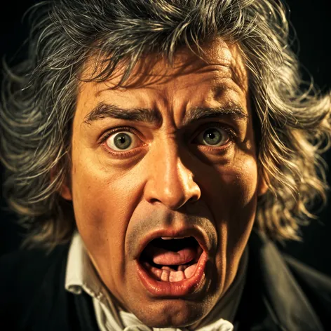 beethoven shocked face