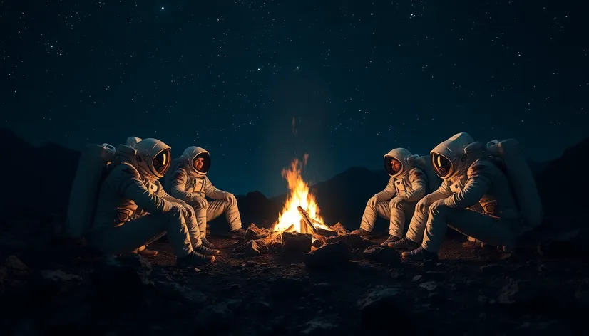 campfire astronauts