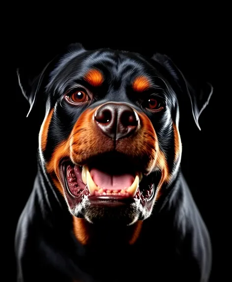 rottweiler angry