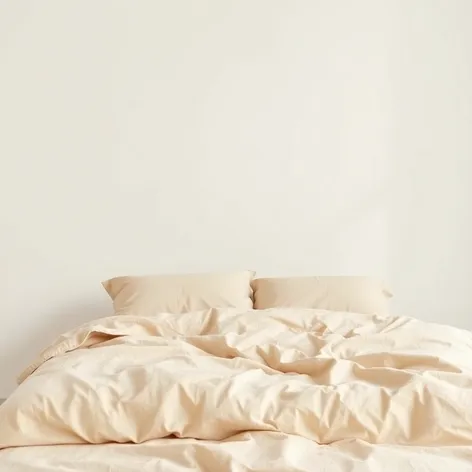 beige bed