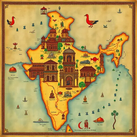 ancient india map