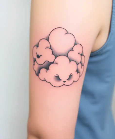 cloud tattoo