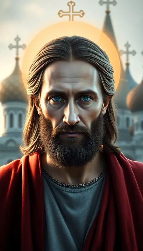 putin jesus art