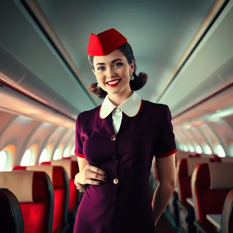 flight attendant outfit