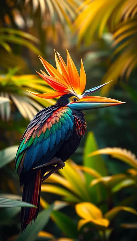 bird of paradise animal