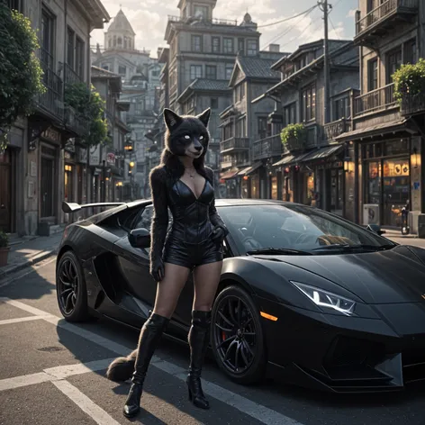 black lambo