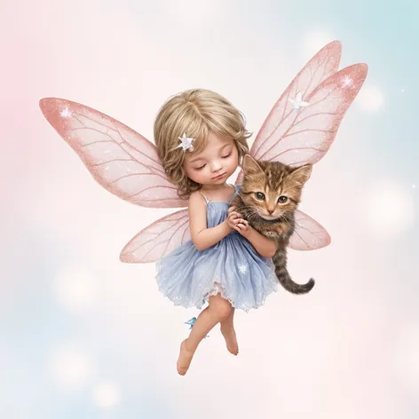 Kitty fairy tattoo