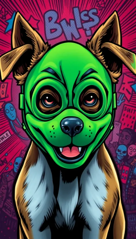 the mask movie dog