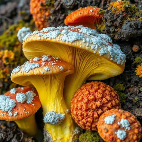 mold on mushrooms