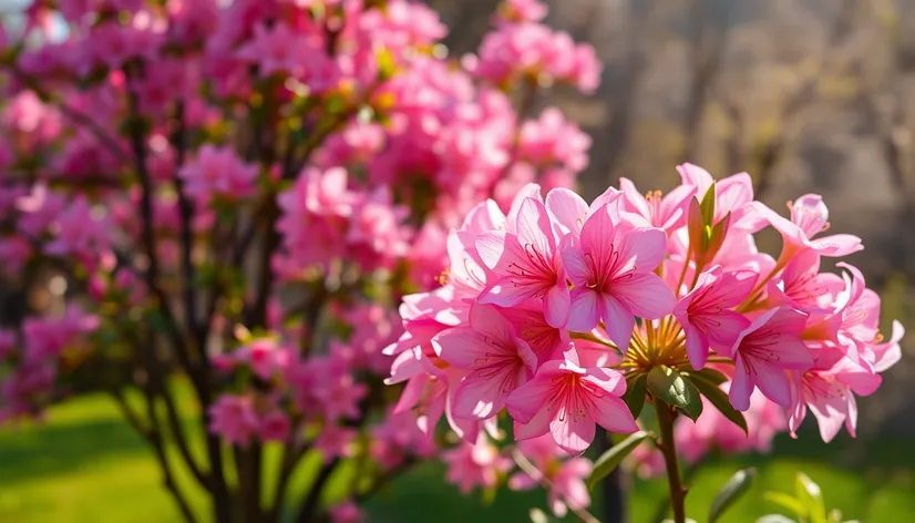 azalea trees