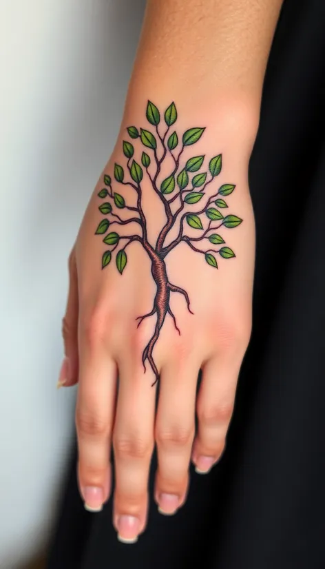 tree of life hand