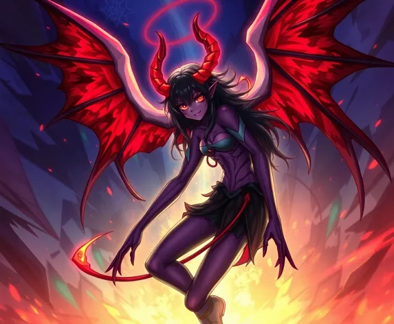 anime demon angel