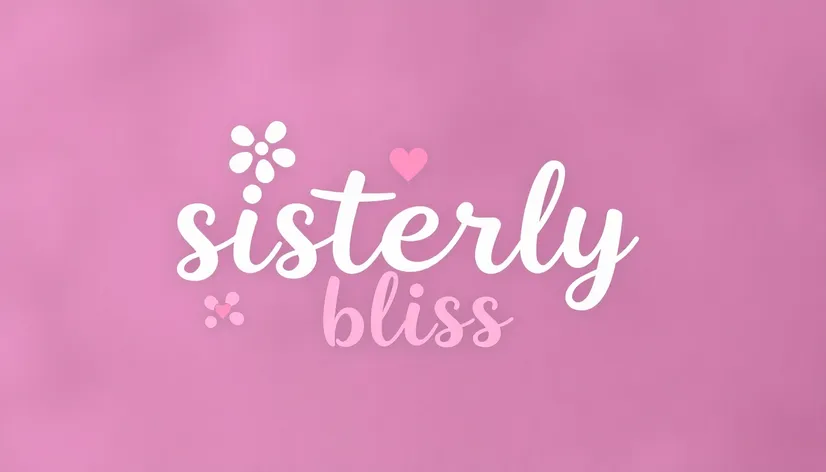 sisterly bliss logo