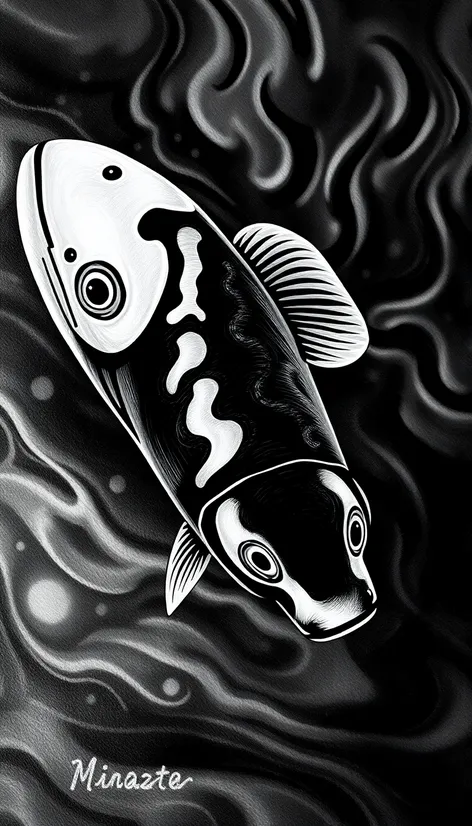 fish images black and