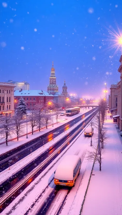 snow storm moscow