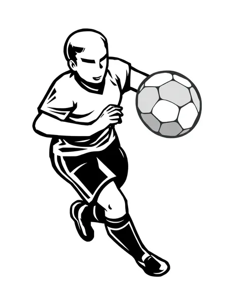 football clipart black and