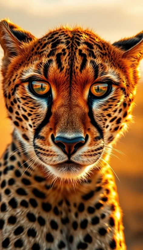 eyes of a cheetah