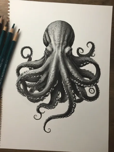 kraken drawing