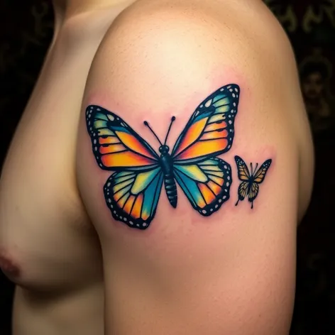 butterfly tattoos male