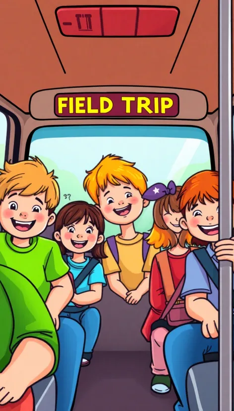 field trip clipart