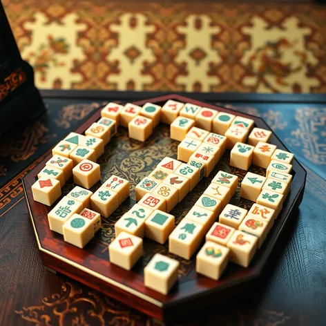 mahjong game by art