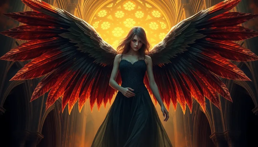 dark female angel