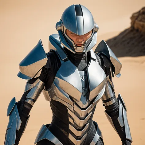 futuristic armor